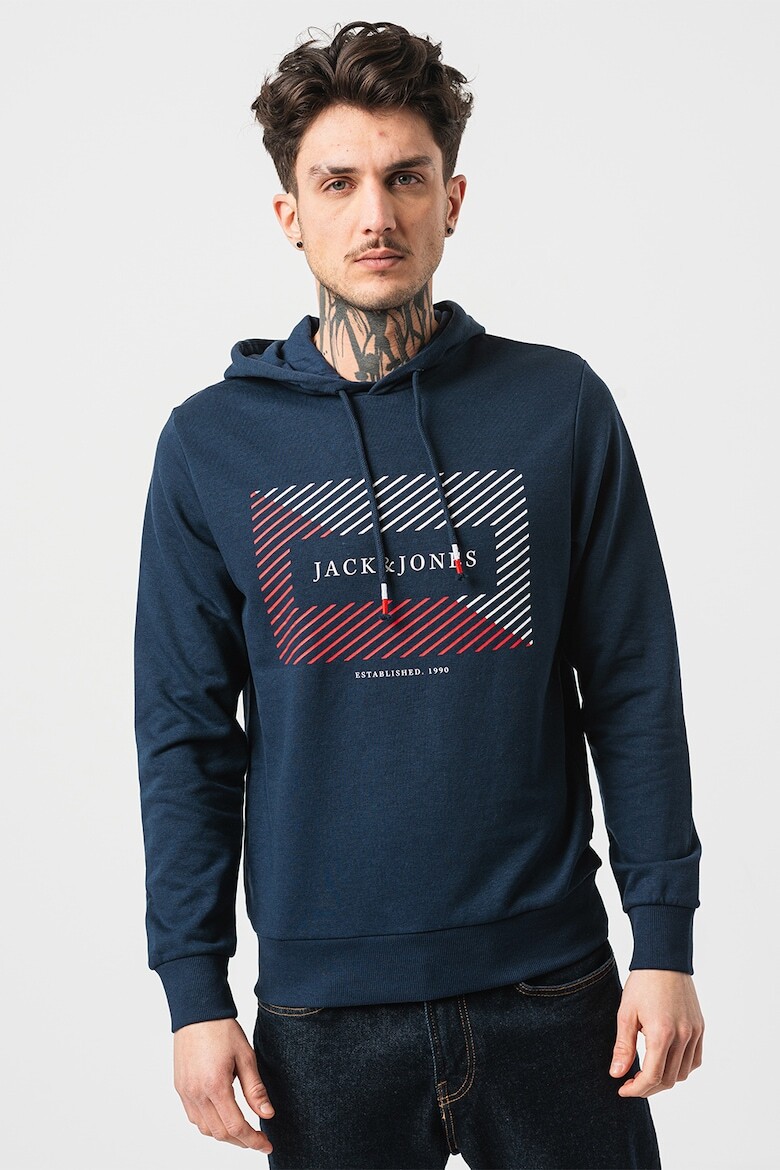

Толстовка с логотипом Jack & Jones, синий