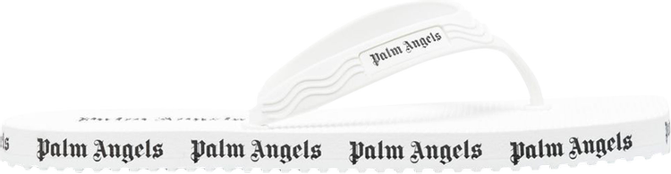 цена Кроссовки Palm Angels Wmns Flip Flops 'Allover Logo - White', белый