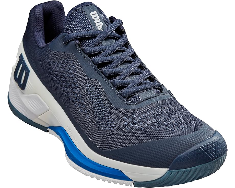 Кроссовки Wilson Rush Pro 4.0 Tennis Shoes, цвет Navy Blazer/White/Lapis Blue