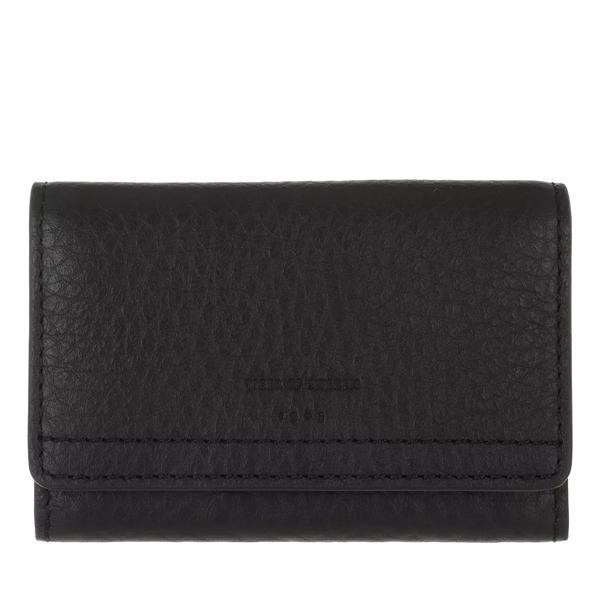 цена Кошелек flap wallet leather Tiger Of Sweden, черный