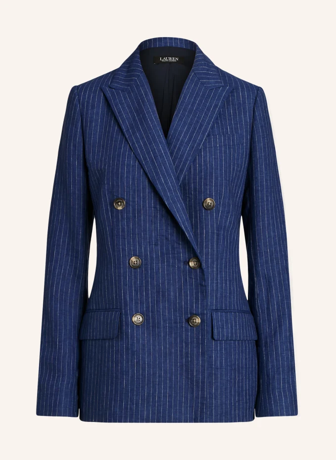 

Льняной пиджак Lauren Ralph Lauren, белый