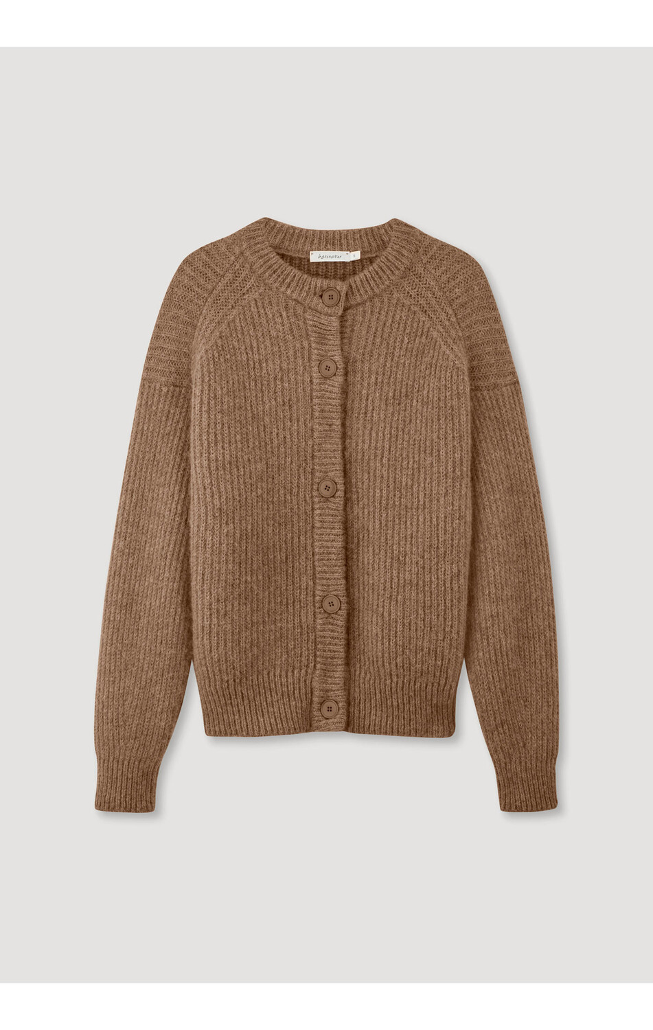 

Кардиган Hessnatur Strickjacke, кэмел