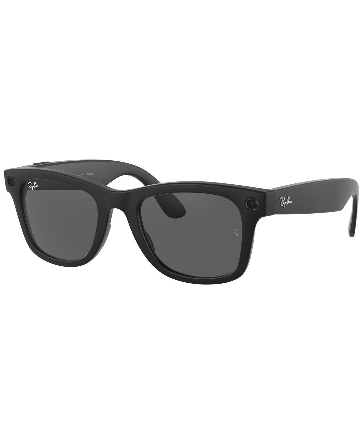 

Умные очки унисекс Stories Wayfarer 53 Ray-Ban, черный