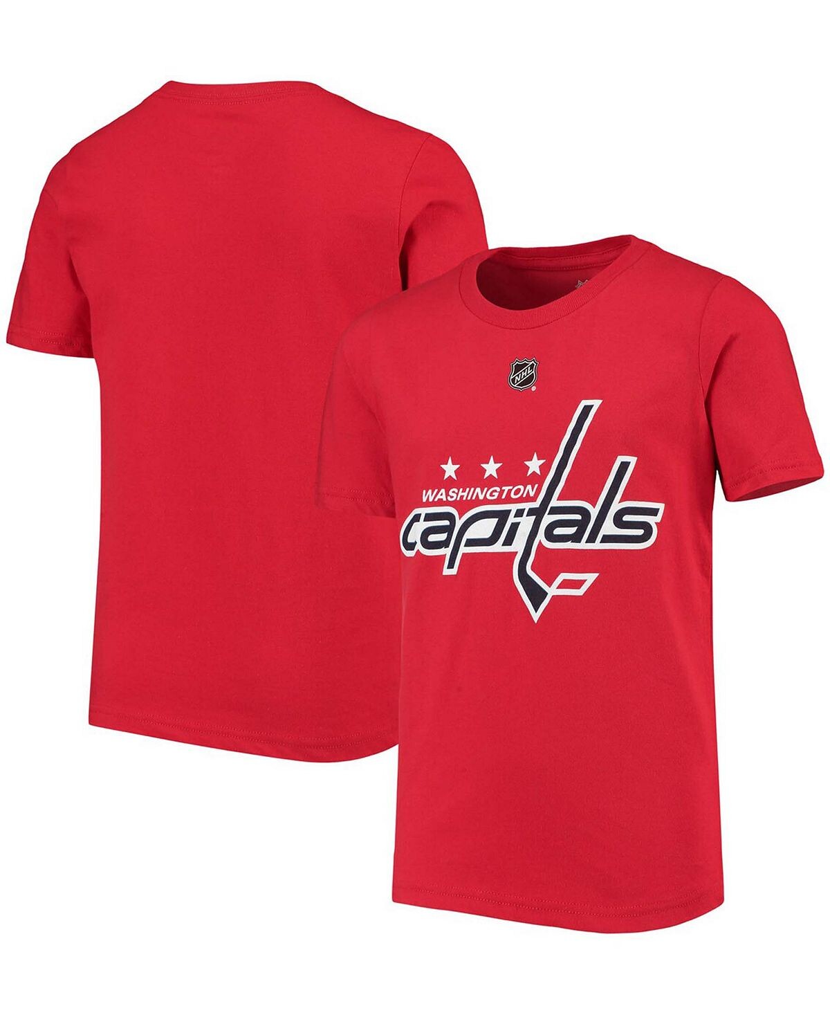 

Красная футболка с логотипом Big Boys Washington Capitals Outerstuff