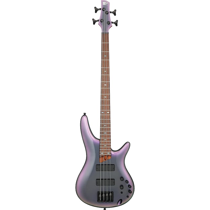 цена Басс гитара Ibanez SR500E SR Standard 4-String Bass, Rosewood Fretboard, Black Aurora Burst