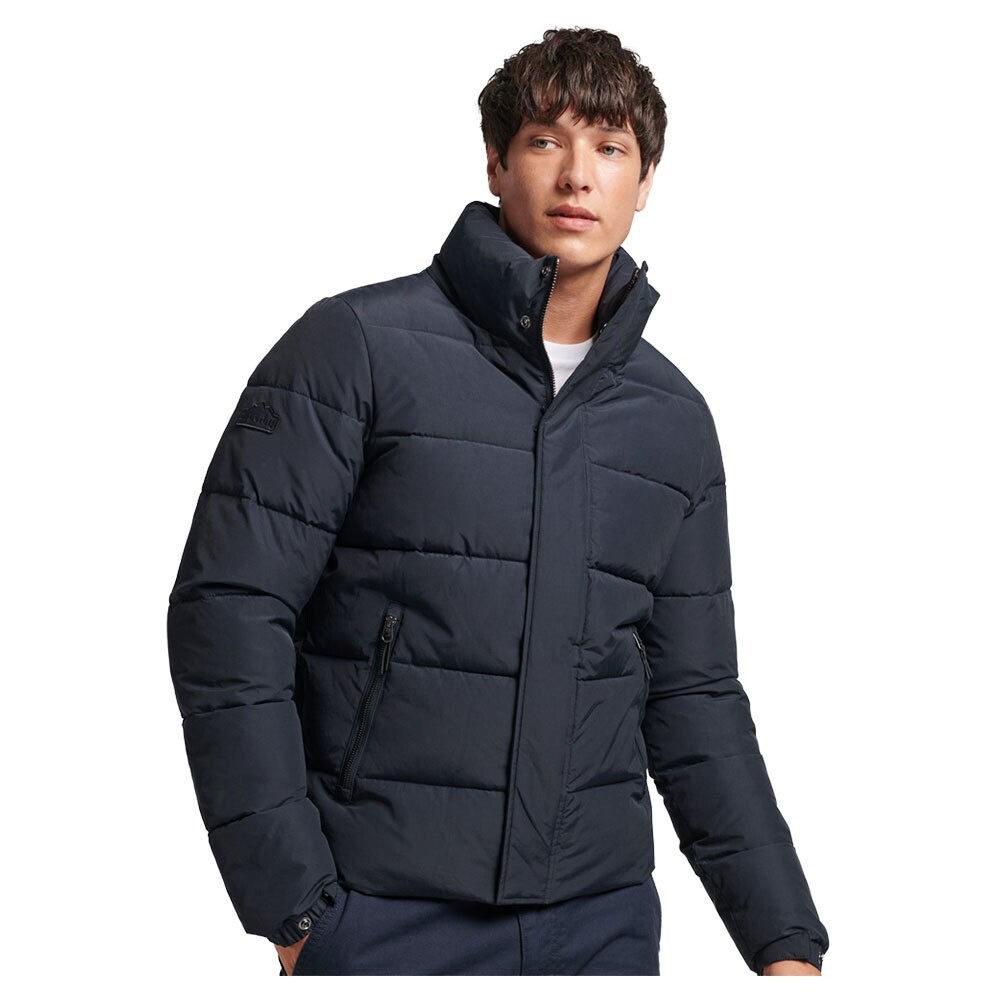 

Куртка Superdry Vintage Retro Puffer, синий