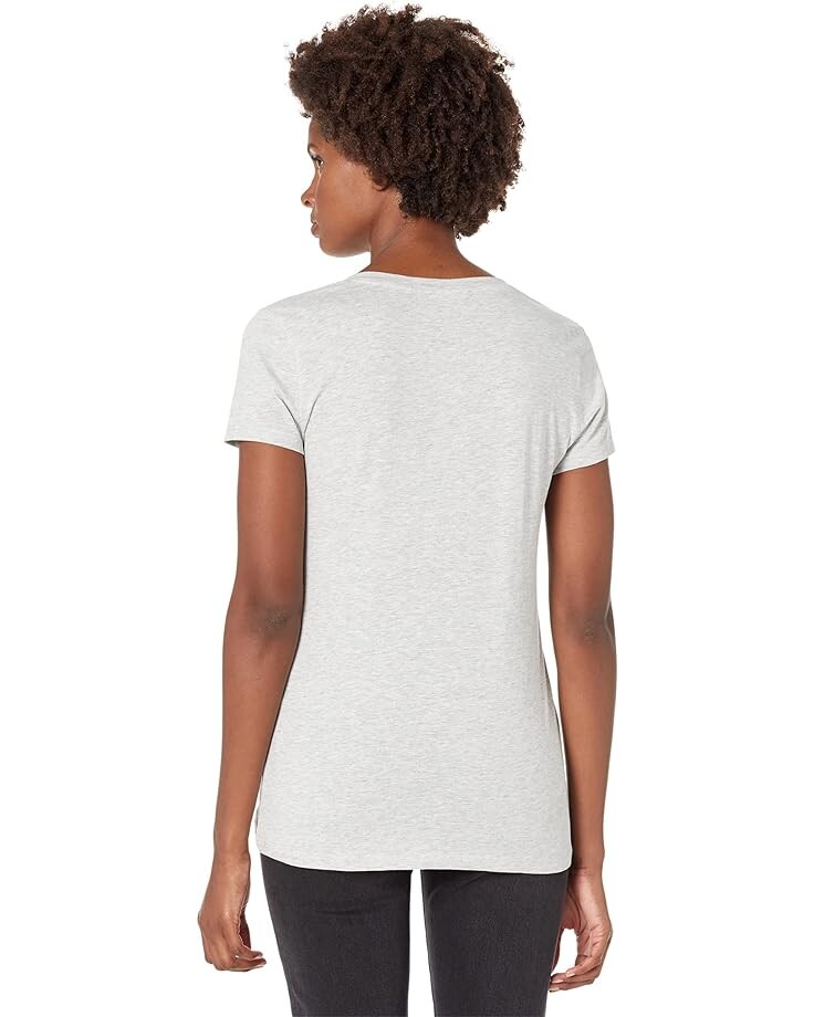 

Футболка U.S. POLO ASSN. Stretch V-Neck Tee, цвет Light Grey Heather