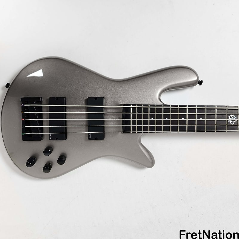 цена Басс гитара Spector NS Ethos 5-String Bass NSETHOS5GM Gunmetal EMG Darkglass 9.82lbs W231509