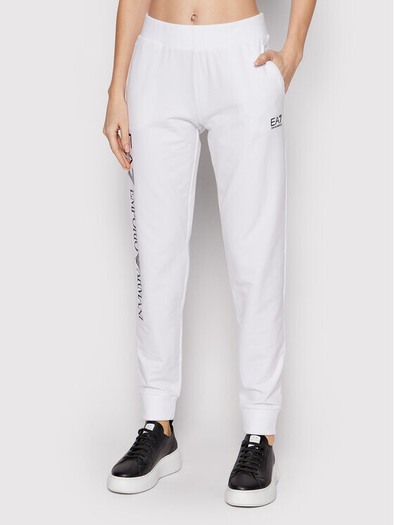 

Спортивные брюки стандартного кроя Ea7 Emporio Armani, белый