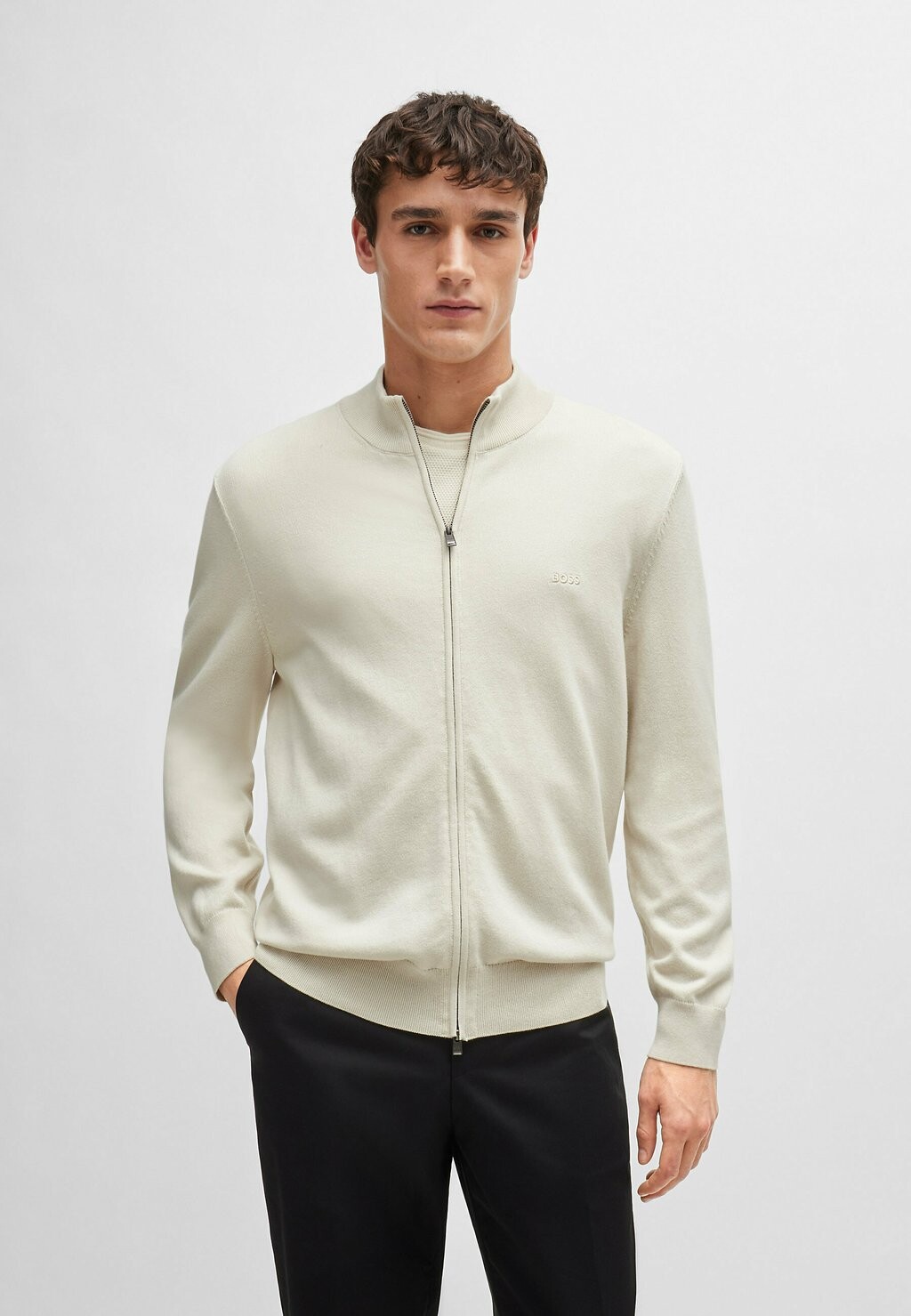 

Кардиган PALANO BOSS, цвет open white eleven