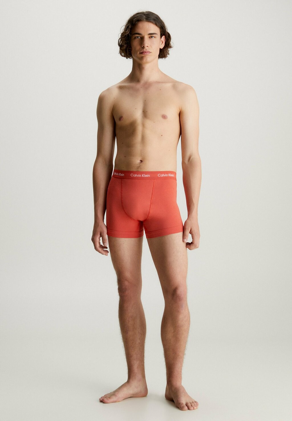 

Трусики TRUNK 3 PACK Calvin Klein Underwear, цвет eucalyptus mca orge olv branch