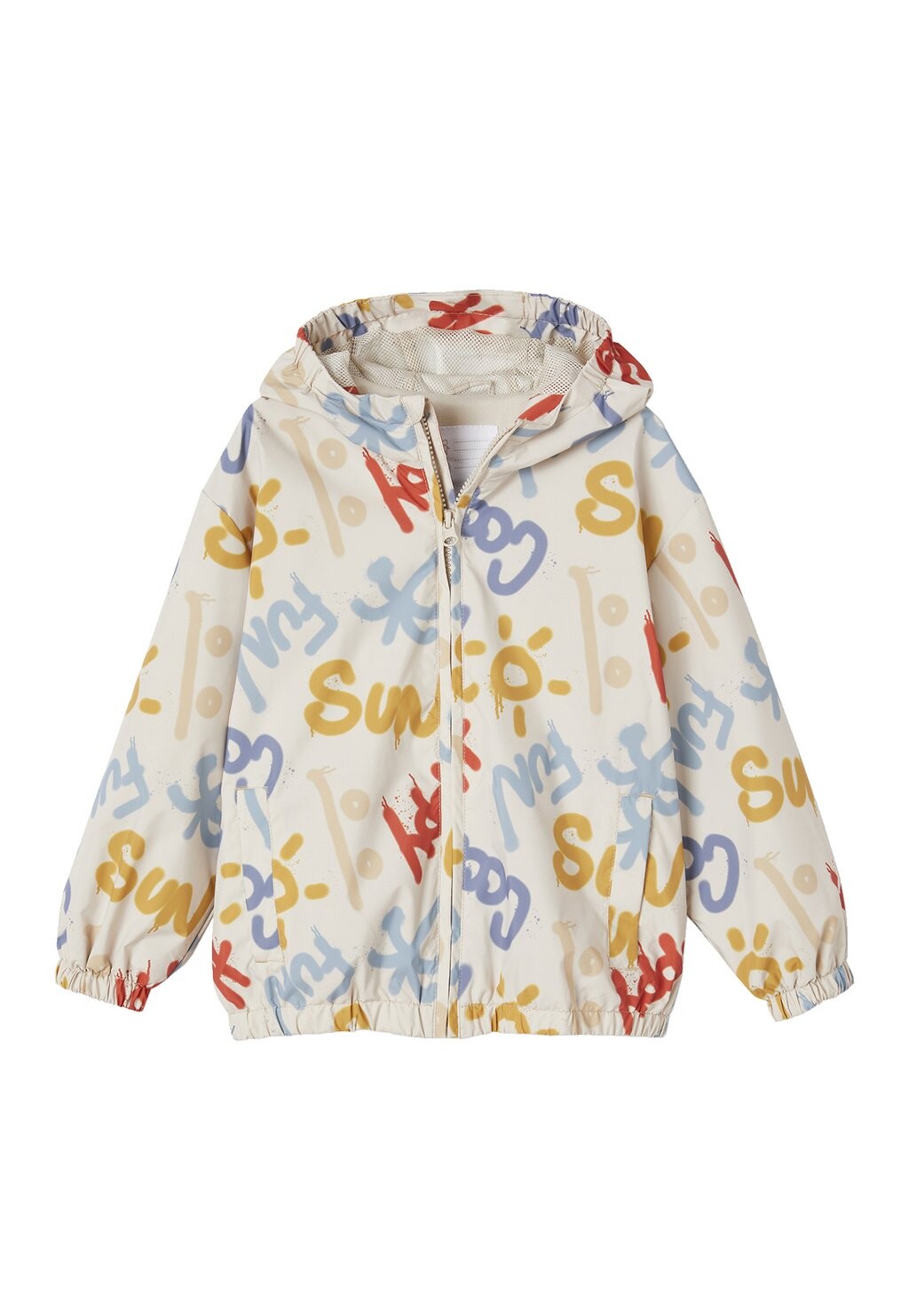 

Куртка демисезонная ANORAK Vertbaudet, цвет beige graffiti