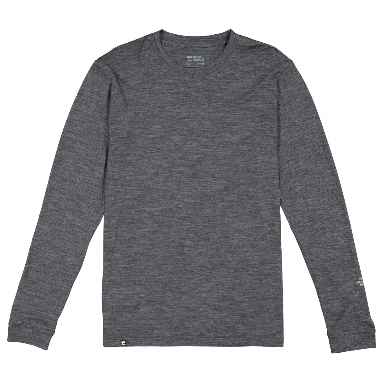 

Рубашка из мериноса Mons Royale Zephyr Merino Cool LS, цвет Smoke