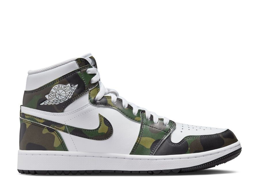 

Кроссовки Air Jordan Jordan 1 High Golf, цвет Camo