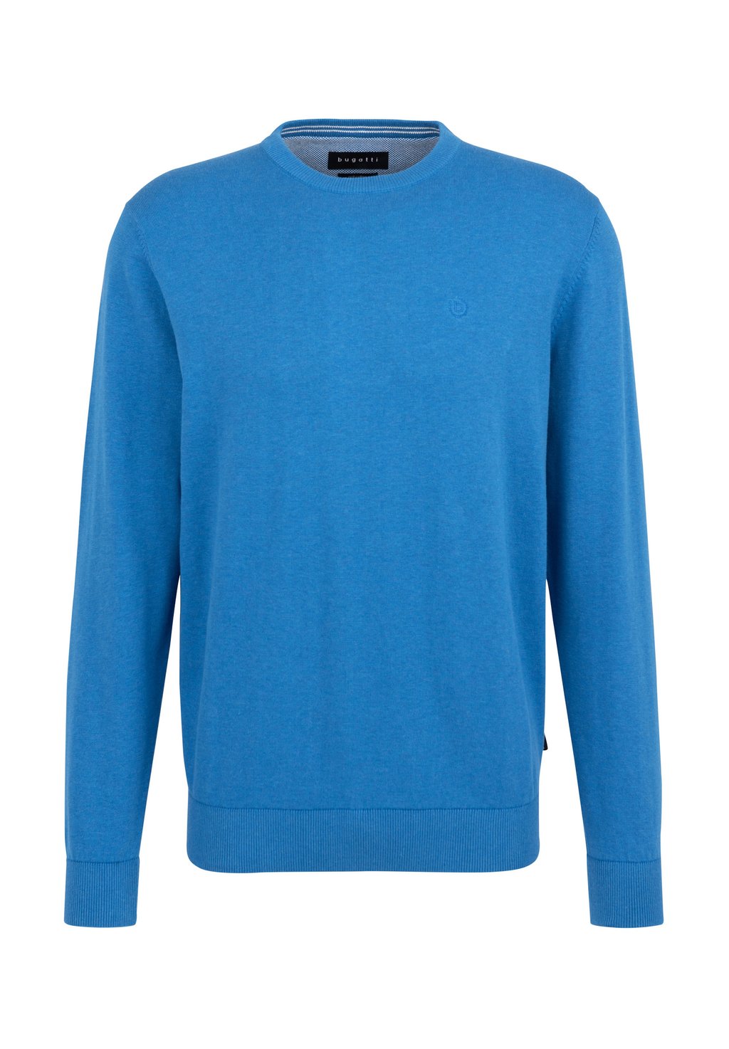 Вязаный свитер RUNDHALS bugatti, цвет blau