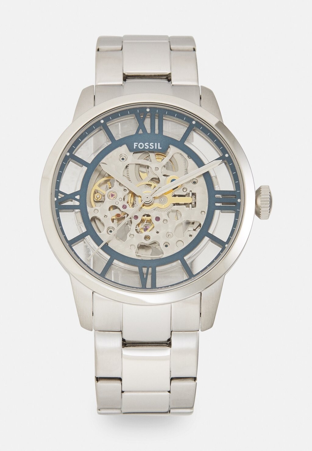 

Наручные часы Townsman Автоматические Часы Fossil, цвет silver-coloured