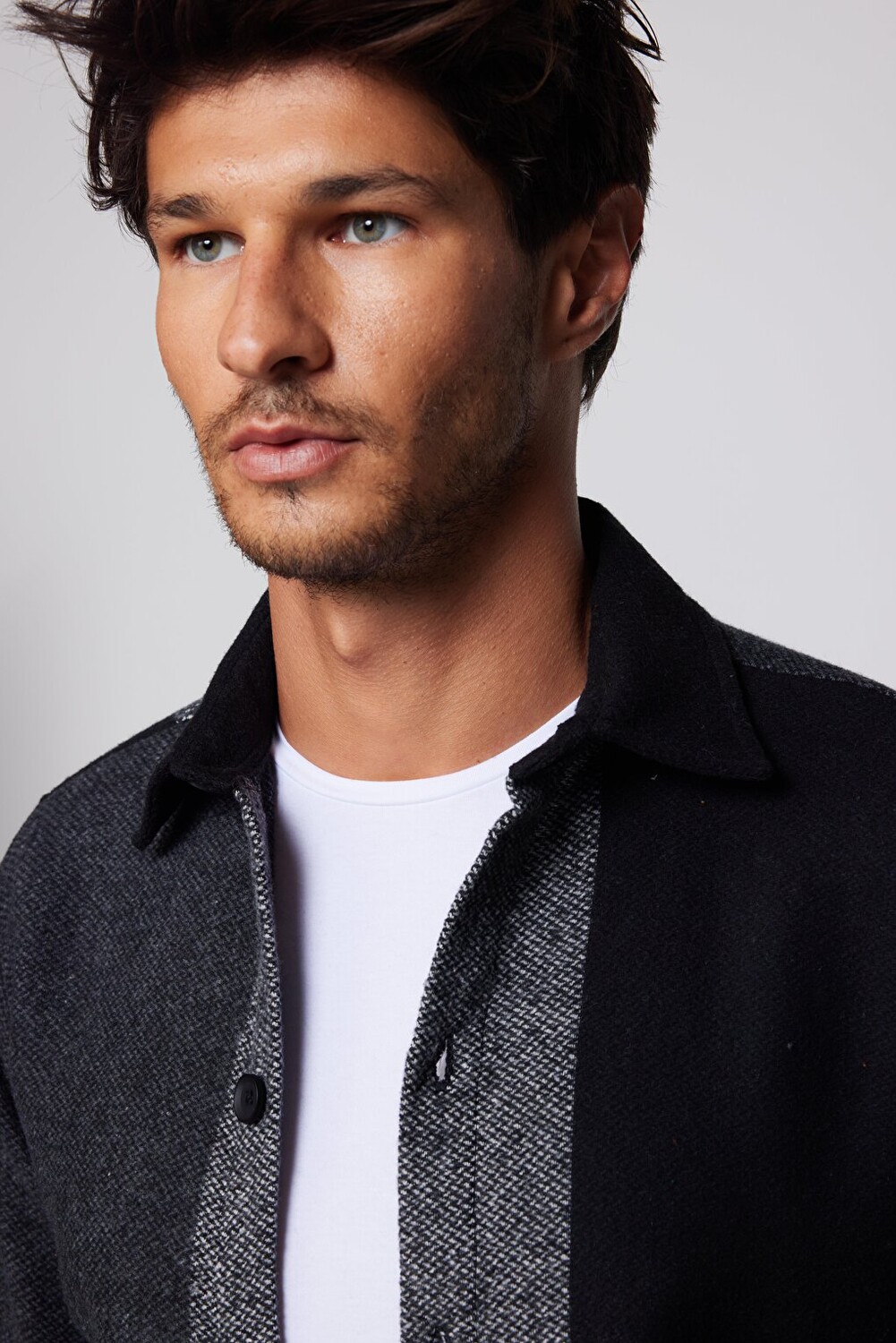 

Мужская рубашка в полоску Slim Fit Slim Fit Lumberjack TUDORS, смешанный