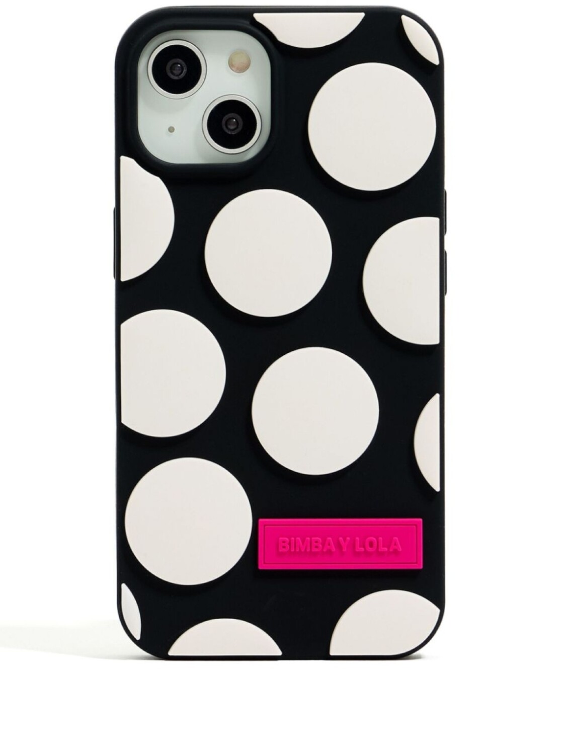 

Bimba y Lola чехол для iPhone 13 в горошек, черный