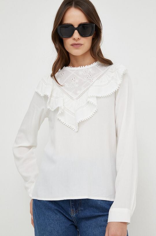 

Хлопковая блузка Answear Lab, белый