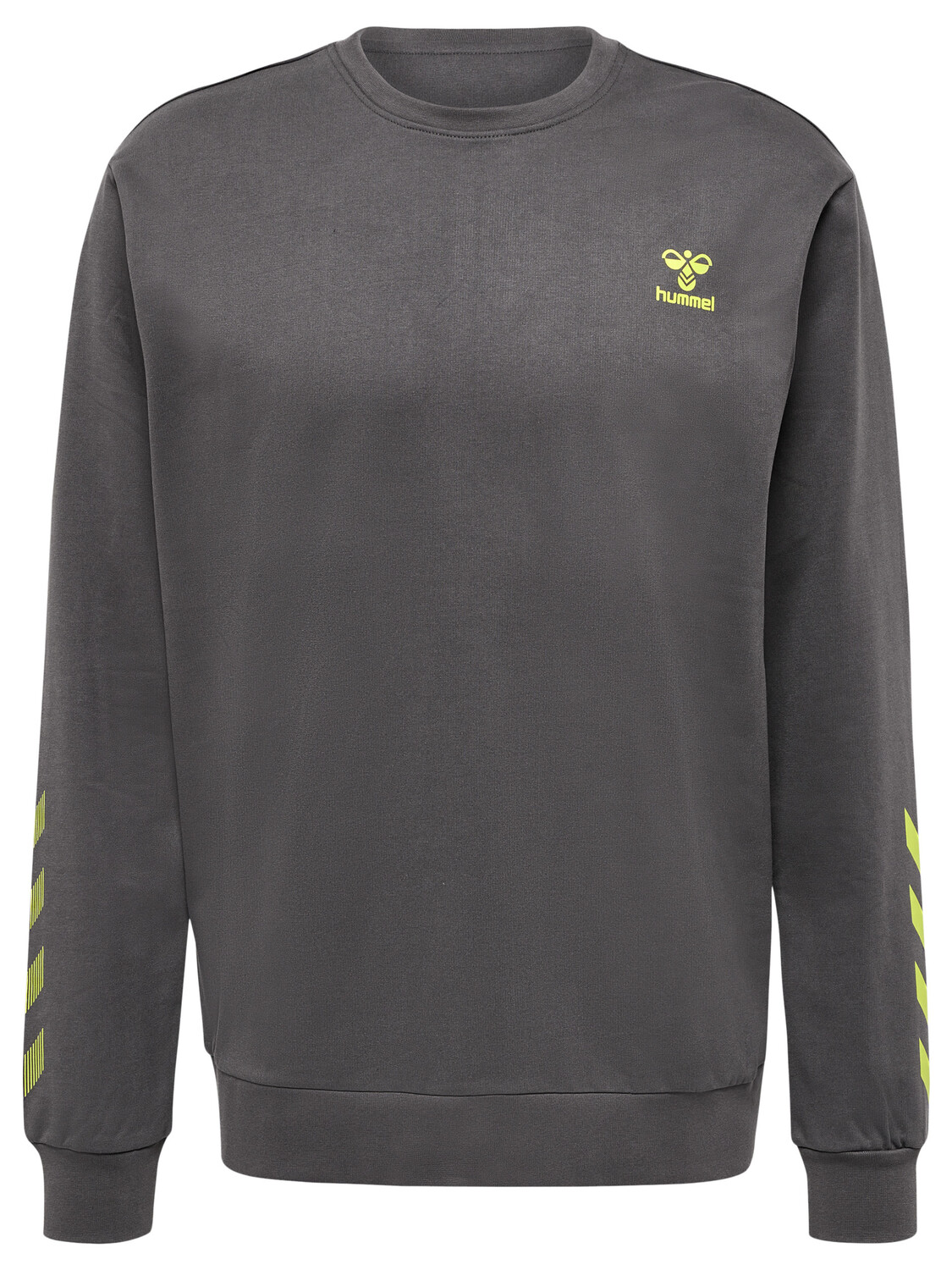 

Толстовка Hummel Hmloffgrid Cotton, цвет FORGED IRON/DARK CITRON