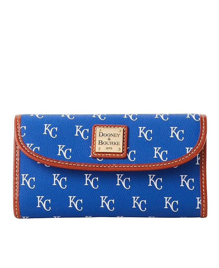 

Женский фирменный континентальный клатч Kansas City Royals Dooney & Bourke, синий