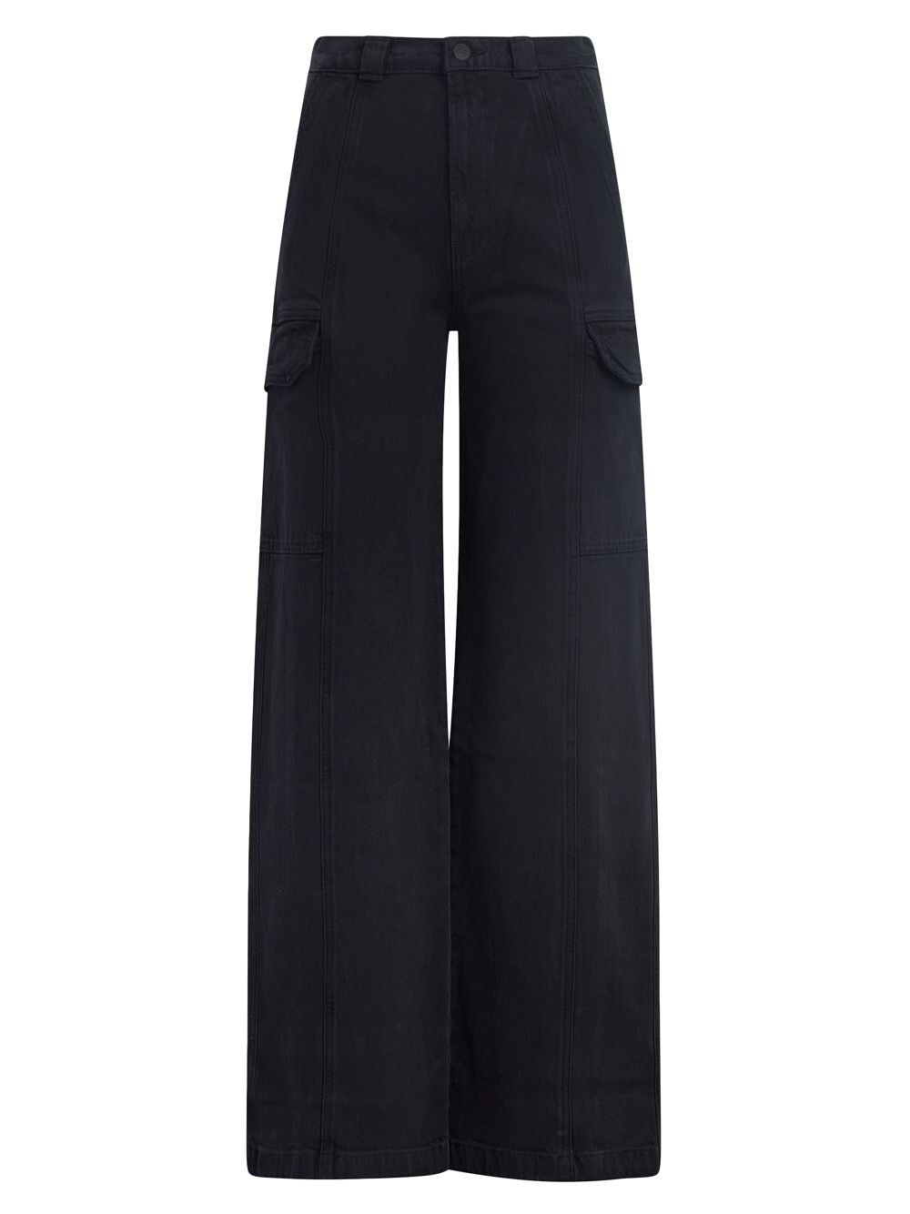 

Широкие джинсы карго Hudson Jeans, черный