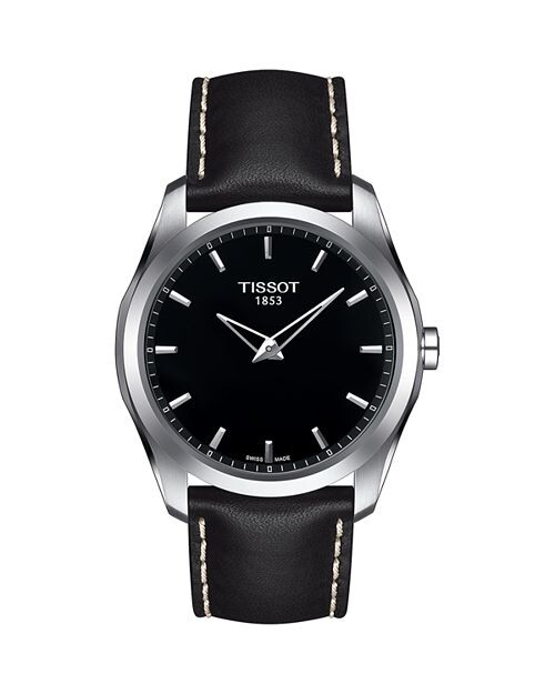 

Часы от кутюрье, 39 мм Tissot, цвет Black