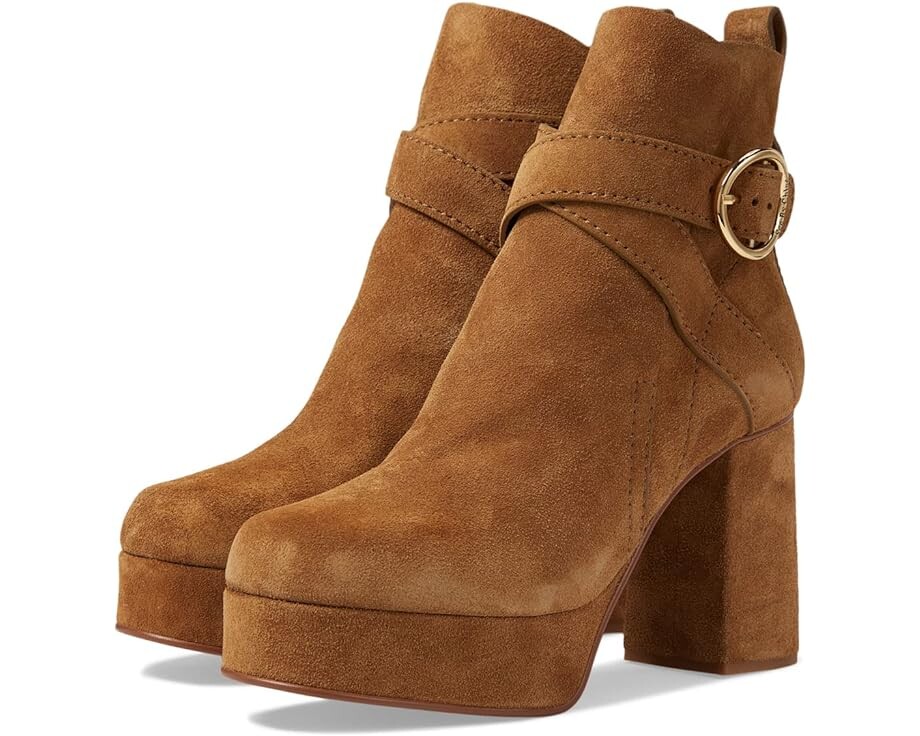 

Ботинки See by Chloe Lyna Platform Boot, оранжевый