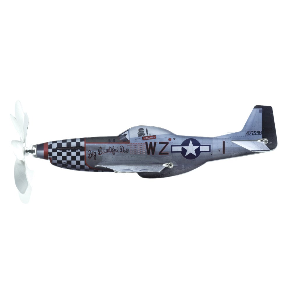 

P-51D Mustang самолет ветряная мельница садовое украшение