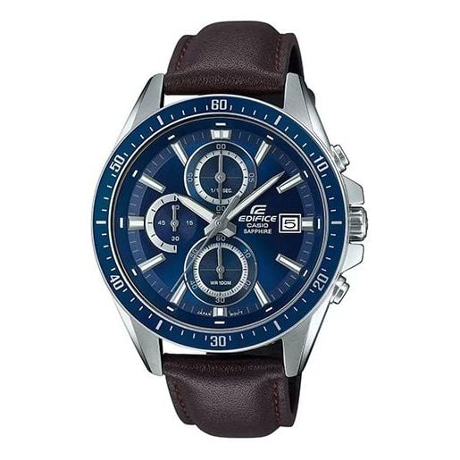 

Часы CASIO EDIFICE Series Leisure Fashion Men's Mens Blue Analog, синий