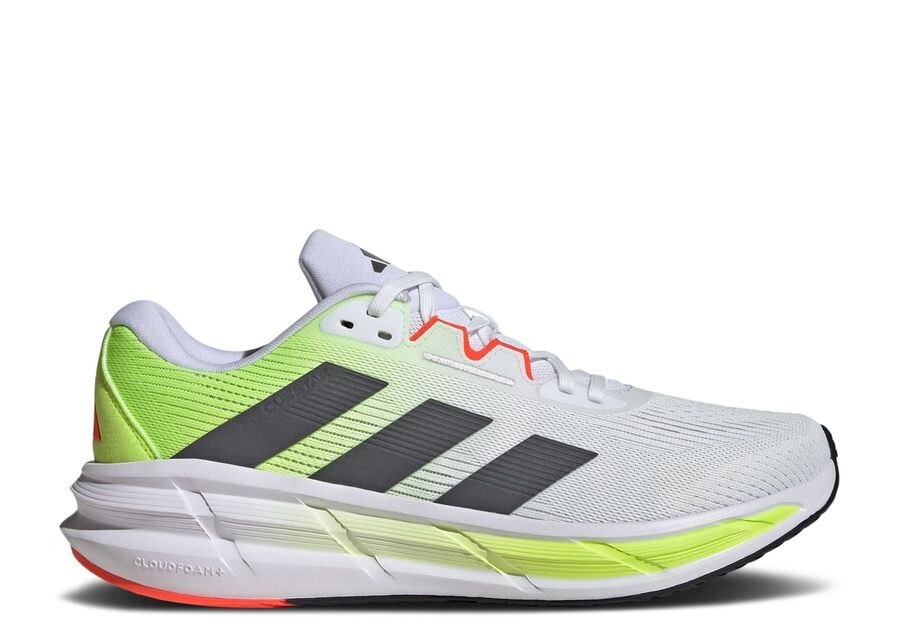 

Кроссовки adidas Questar 3, цвет White Grey Lucid Lemon