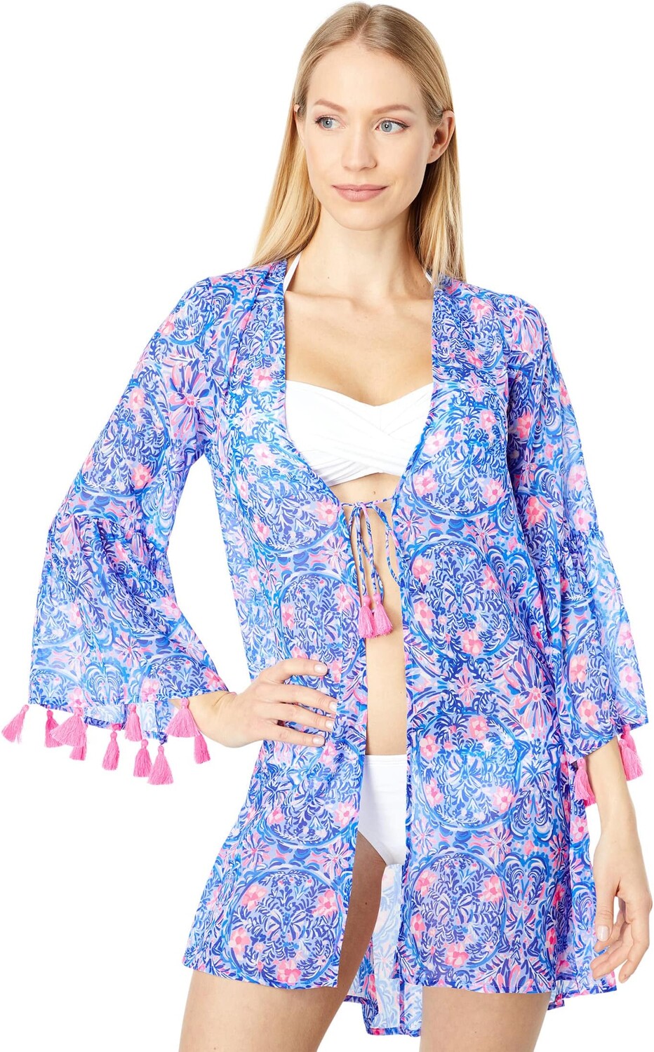 

Накидка Motley Cover-Up Lilly Pulitzer, цвет Blue Peri Takin It Easy