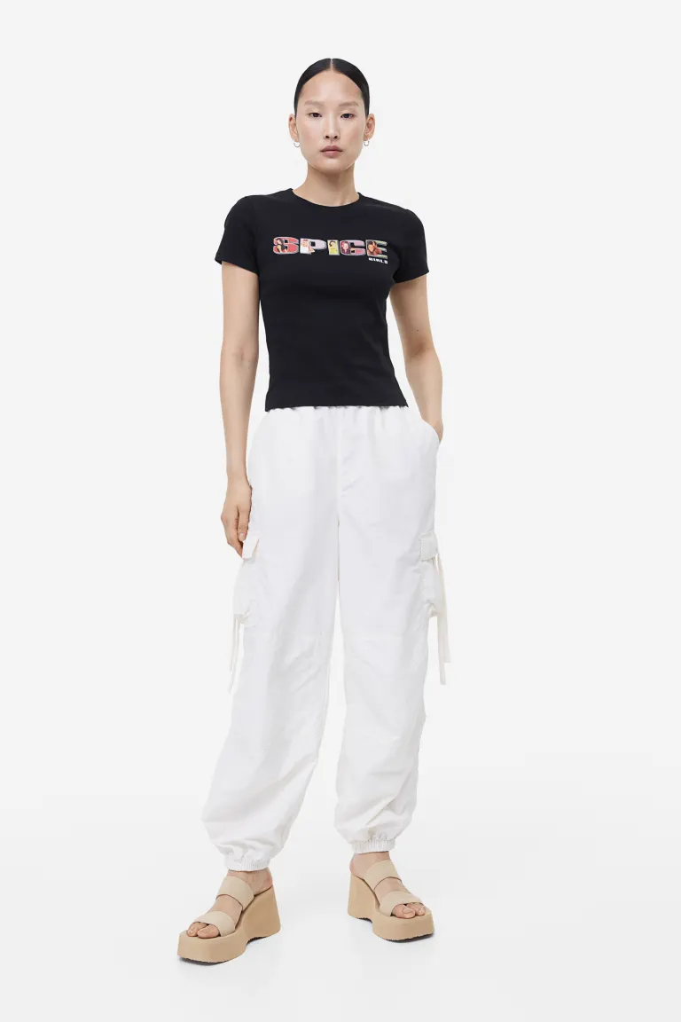 

Тапочки на узкой платформе H&M, бежевый