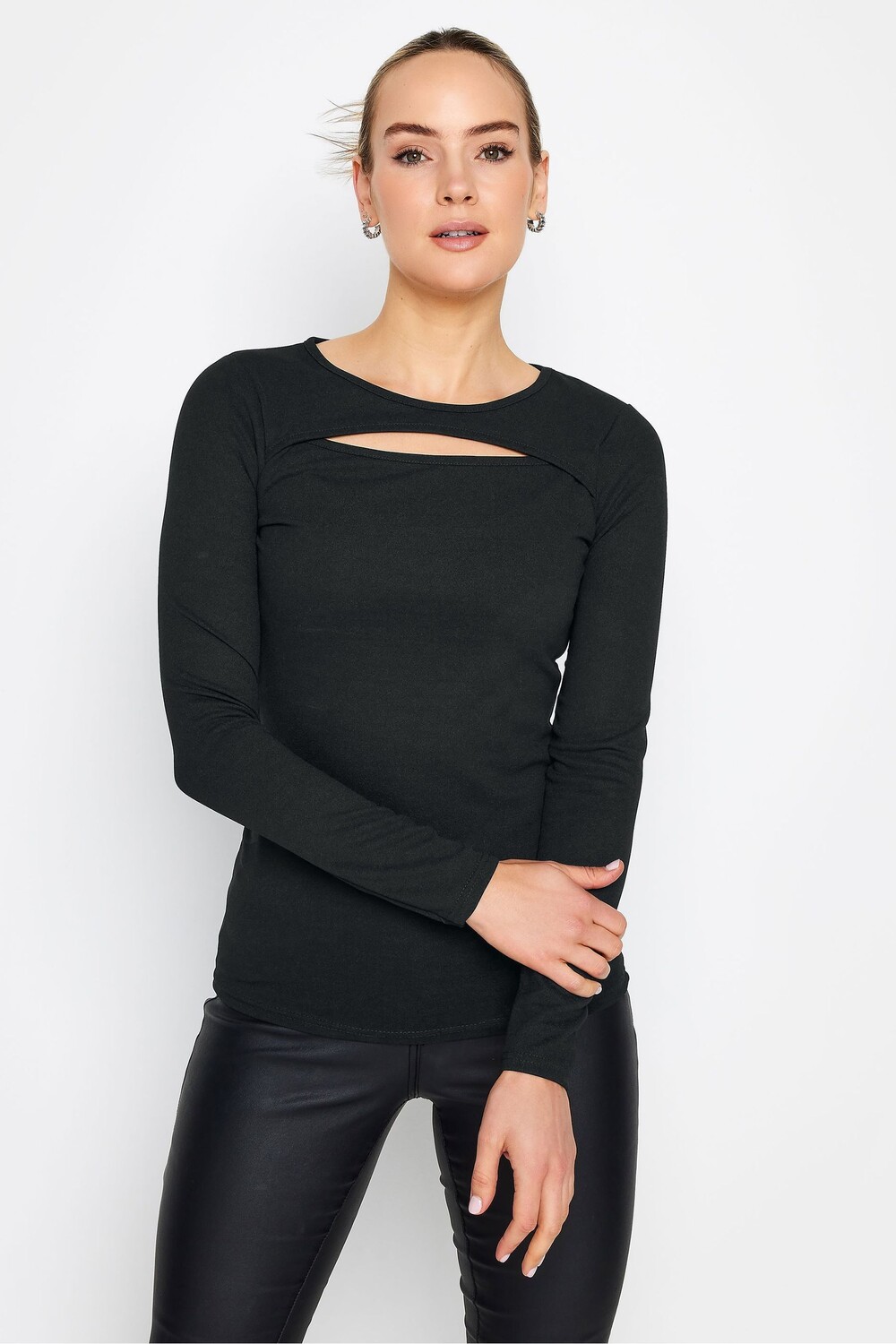 

Топ с вырезами Long Tall Sally, черный