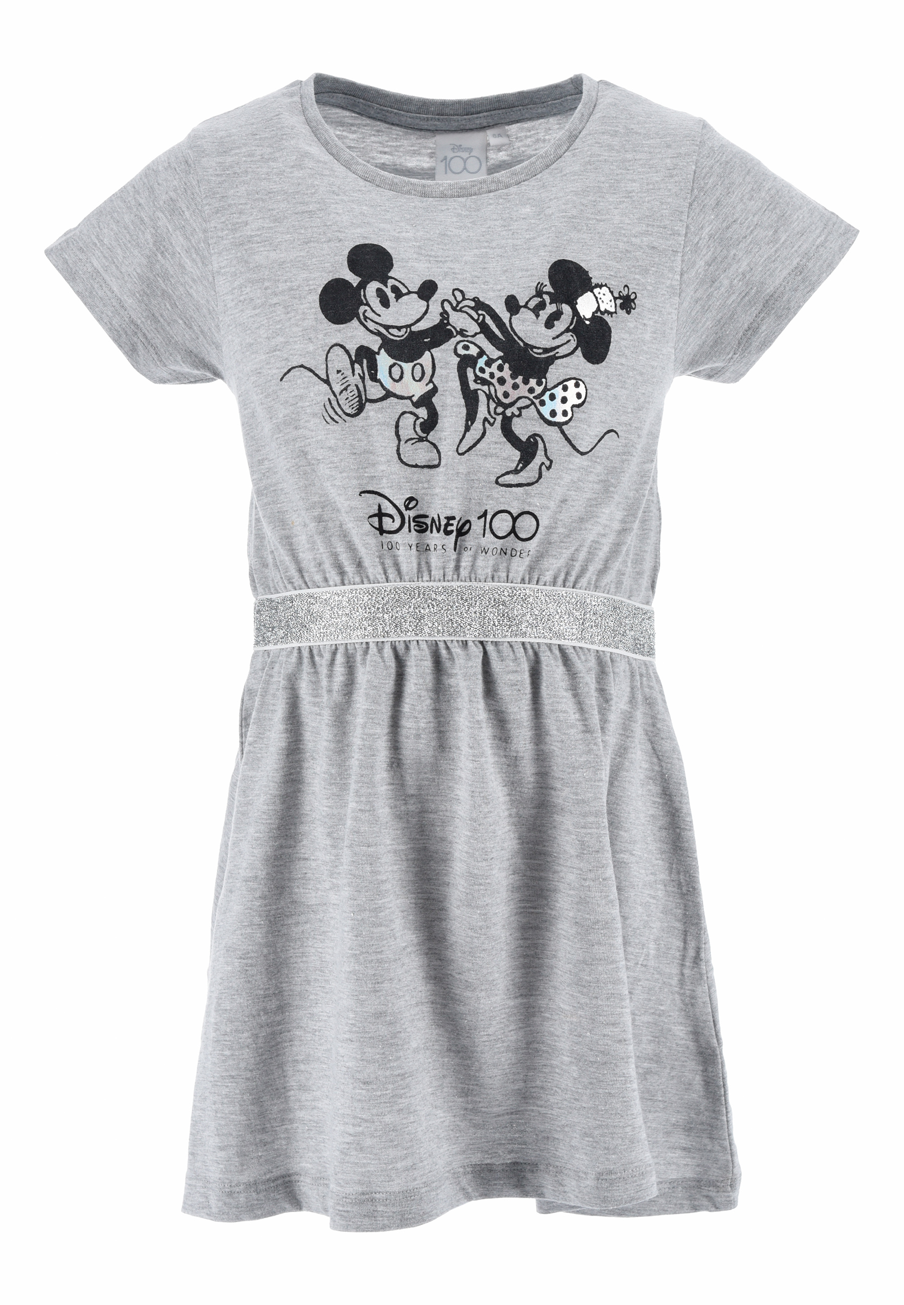 Платье Disney Minnie Mouse kurzarm Retro Sommer, серый