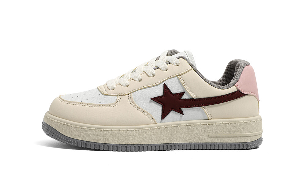 

Кроссовки HUANQIU Skateboarding Shoes Unisex Low-top, цвет Off-white