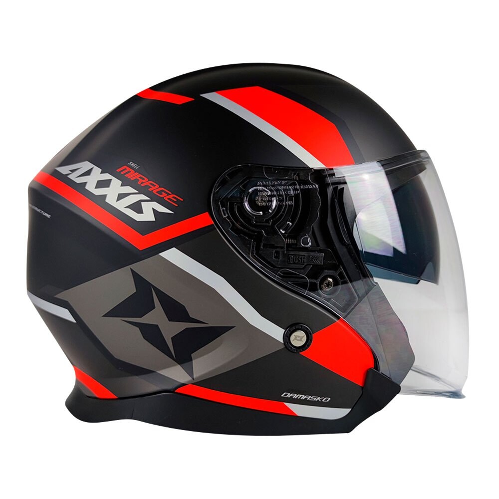 

Открытый шлем Axxis OF504SV Mirage SV Damasko B5, разноцветный