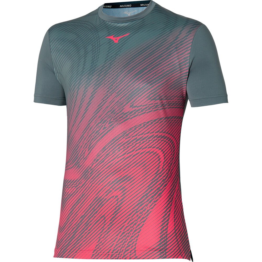 

Футболка с коротким рукавом Mizuno Charge Shadow Graphic, красный