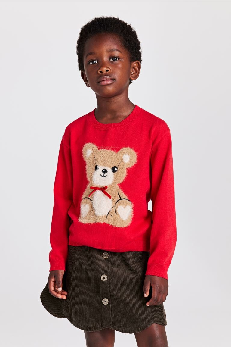 

Двусторонний свитер с пайетками H&M