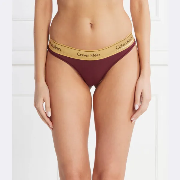 

Бразильские трусики Calvin Klein, бургунди