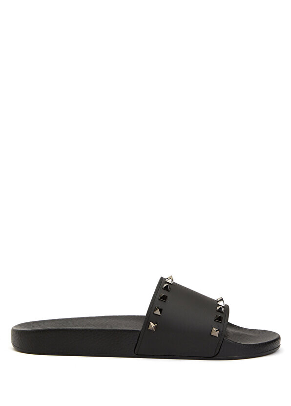 

Черные мужские тапочки rockstud Valentino Garavani