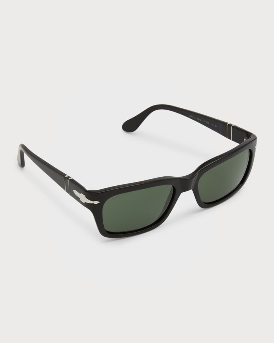 

Мужские прямоугольные солнцезащитные очки из ацетата Persol