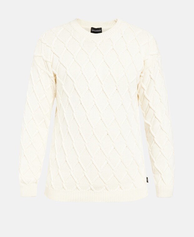 

Джемпер с длинными рукавами Emporio Armani, белый