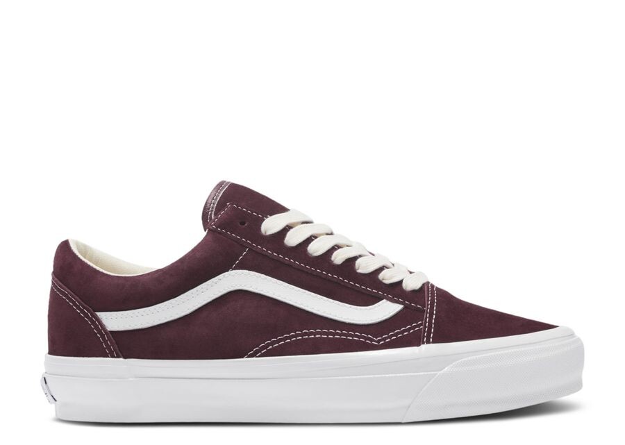 

Кроссовки Vans Premium Old Skool 36, цвет Port Royale Burgundy