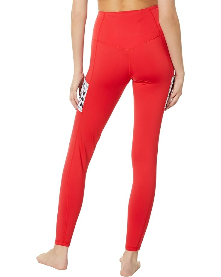 

Брюки Hot Chillys Mec Pocket Print Tights, цвет Fiesta Nordic