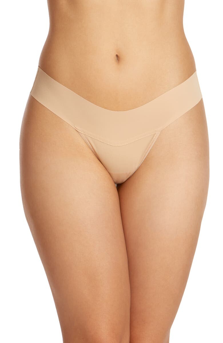 

Дыши Натуральные Стринги HANKY PANKY, серо-коричневый