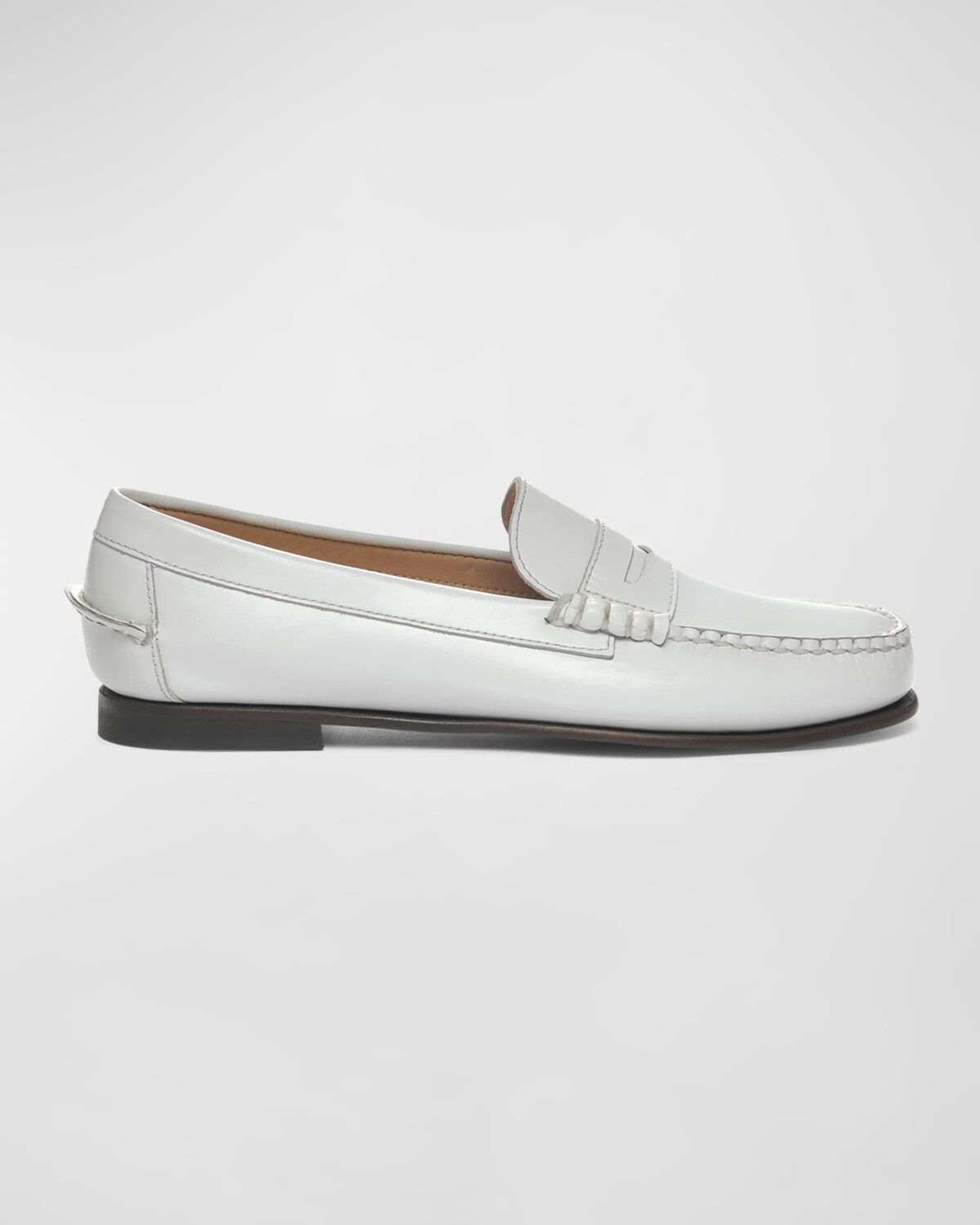 

Кожаные пенни-лоферы Danielle Pop Sebago, цвет White