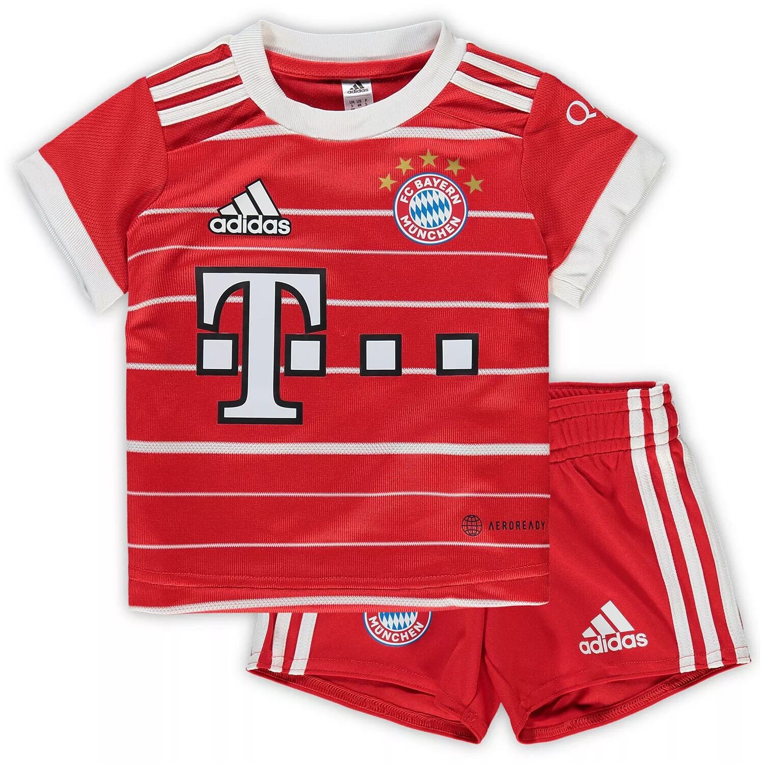 

Детская домашняя форма adidas Red Bayern Мюнхен 2022 adidas