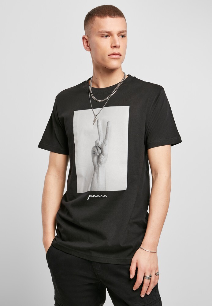 

Футболка Mister Tee Peace Sign Tee, черный