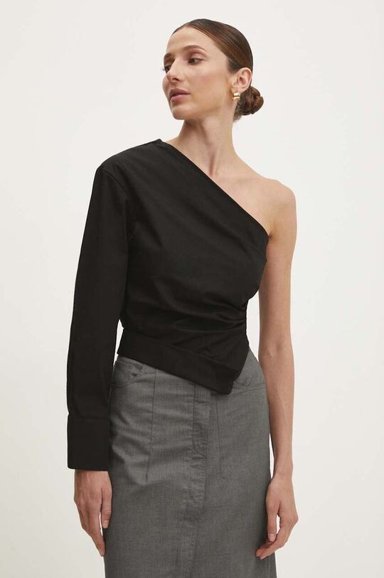 

Хлопковая блузка Answear Lab, черный